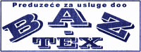BAZ-TEX D.O.O. - Bazeni, oprema za bazene Beograd - Slika logo 