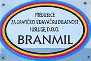 BRANMIL ŠTAMPARIJA - Štamparije Beograd - Slika logo 