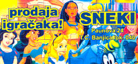 PRODAVNICA IGRAČAKA I DEKORACIJA BALONIMA SNEKI - Igračke Beograd - Slika logo 