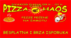 CAFFE PIZZA HAOS - Kućna dostava Beograd - Slika logo 