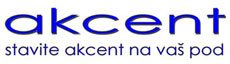 AKCENT - PRODAJA TEPIHA - Parket, laminat Beograd - Slika logo 