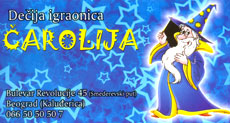 CAFFE DEČIJA IGRAONICA I ROĐENDAONICA ČAROLIJA - Proslava dečijih rođendana, rođendaonice Beograd - Slika logo 