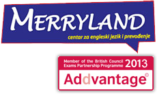 MERRYLAND - CENTAR ZA ENGLESKI JEZIK I PREVOĐENJE - Škole stranih jezika Beograd - Slika logo 