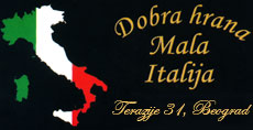CAFFE RESTORAN MALA ITALIJA - Mediteranska kuhinja Beograd - Slika logo 
