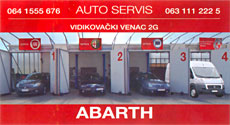 ABARTH AUTO SERVIS - Auto mehaničari Beograd - Slika logo 