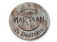BAŠTA MARTAAN - DOSITEJEVA 26 - Restorani Beograd - Slika logo 