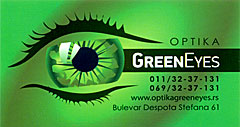 GREEN EYES OPTIKA - Optics Beograd - Photo logo 