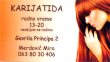 FRIZERSKO - KOZMETIČKI SALON KARIJATIDA - Косметические салоны Beograd - Фото logo 