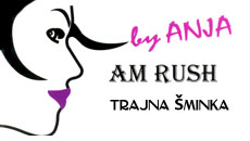 AM RUSH BY ANJA TRAJNA ŠMINKA - Kozmetički saloni Beograd - Slika logo 