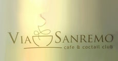 CAFFE VIA SANREMO - Kafe barovi i klubovi Beograd - Slika logo 