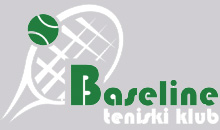 TENISKI TERENI BASELINE - Teniski klubovi, teniski tereni, škole tenisa Beograd - Slika logo 
