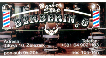 BARBER SHOP BERBERINJO - Frizerski saloni Beograd - Slika logo 