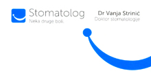 DR VANJA STRINIĆ ORDINACIJA OPŠTE STOMATOLOGIJE - Stomatološke ordinacije Beograd - Slika logo 