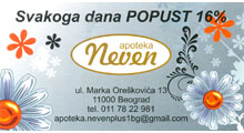 APOTEKA NEVEN - Apoteke Beograd - Slika logo 