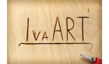 IVA ART - PIROGRAFIJA - Galerije Beograd - Slika logo 