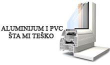 ALUMINIJUM I PVC ŠTA MI TEŠKO - Двери и окна Beograd - Фото logo 