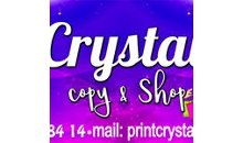 CRYSTAL COPY & SHOP - FOTOKOPIRNICA I ŠTAMPARIJA - Štamparije Beograd - Slika logo 
