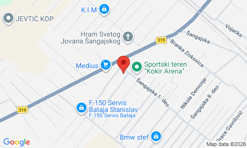 AUTO SERVIS DENIĆ Šangajska 1. deo broj 8, Batajnica