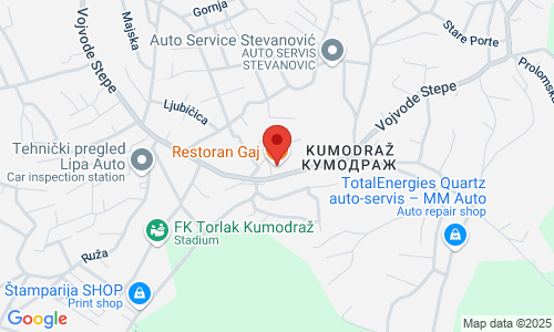 GAJ RESTORAN DOMAĆE KUHINJE Vojvode Stepe 571, Voždovac