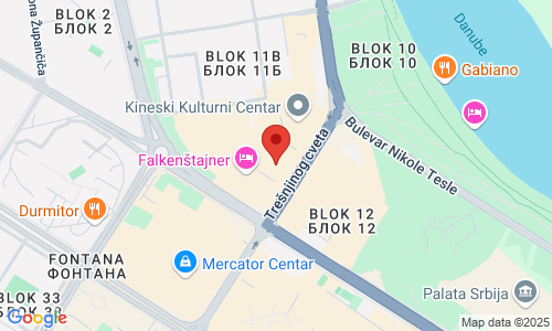 PLAZA BAR Trešnjinog cveta 1, 7. sprat, Novi Beograd